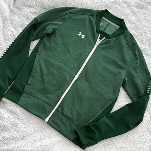 Under Armour size Medium full zip track style jacket